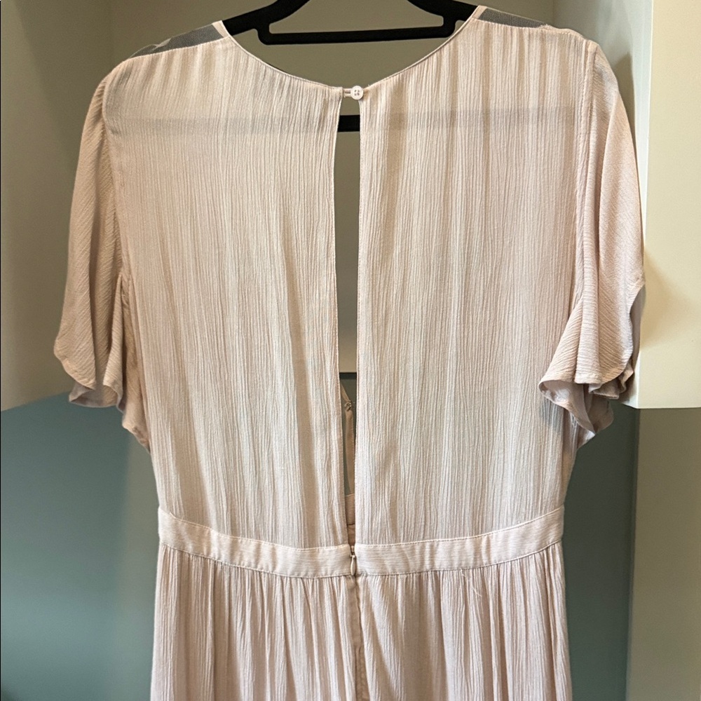 Cleobella Blush Pink Dress with Floral Embroidery - Picture 6 of 6